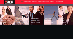 Desktop Screenshot of citius.com.ec