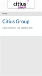 Mobile Screenshot of citius.com