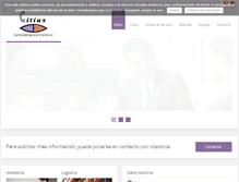 Tablet Screenshot of citius.es