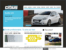 Tablet Screenshot of citius.hr
